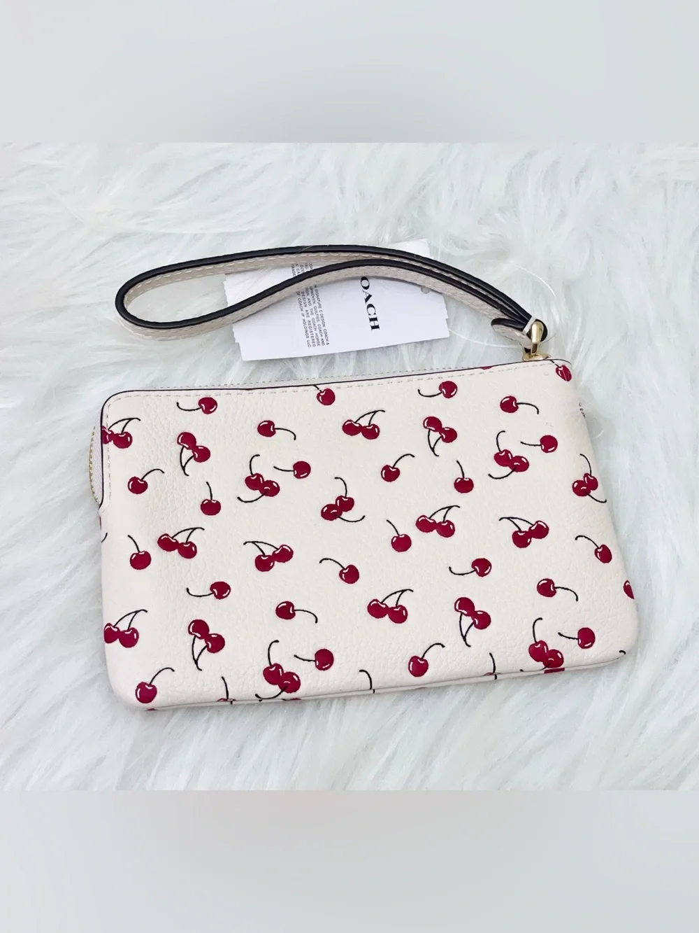 Coach corner zip